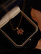 Maple CZ Diamond Necklace