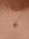 Maple CZ Diamond Necklace