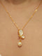 Natural Shell Pearl Pendant Necklace