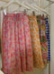 Lightweight Ramie Floral Print Skirt