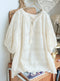 Pure Cotton Eyelet Lace Top