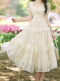 Princesscore Fairy Lace Trim Dress