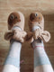 Adorable Handmade Irregular Bear Bow Shoes