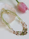 Olivine Czech Bead Necklace