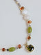 Olivine Czech Bead Necklace