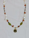 Olivine Czech Bead Necklace