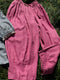 Solid Color Linen Bloomers