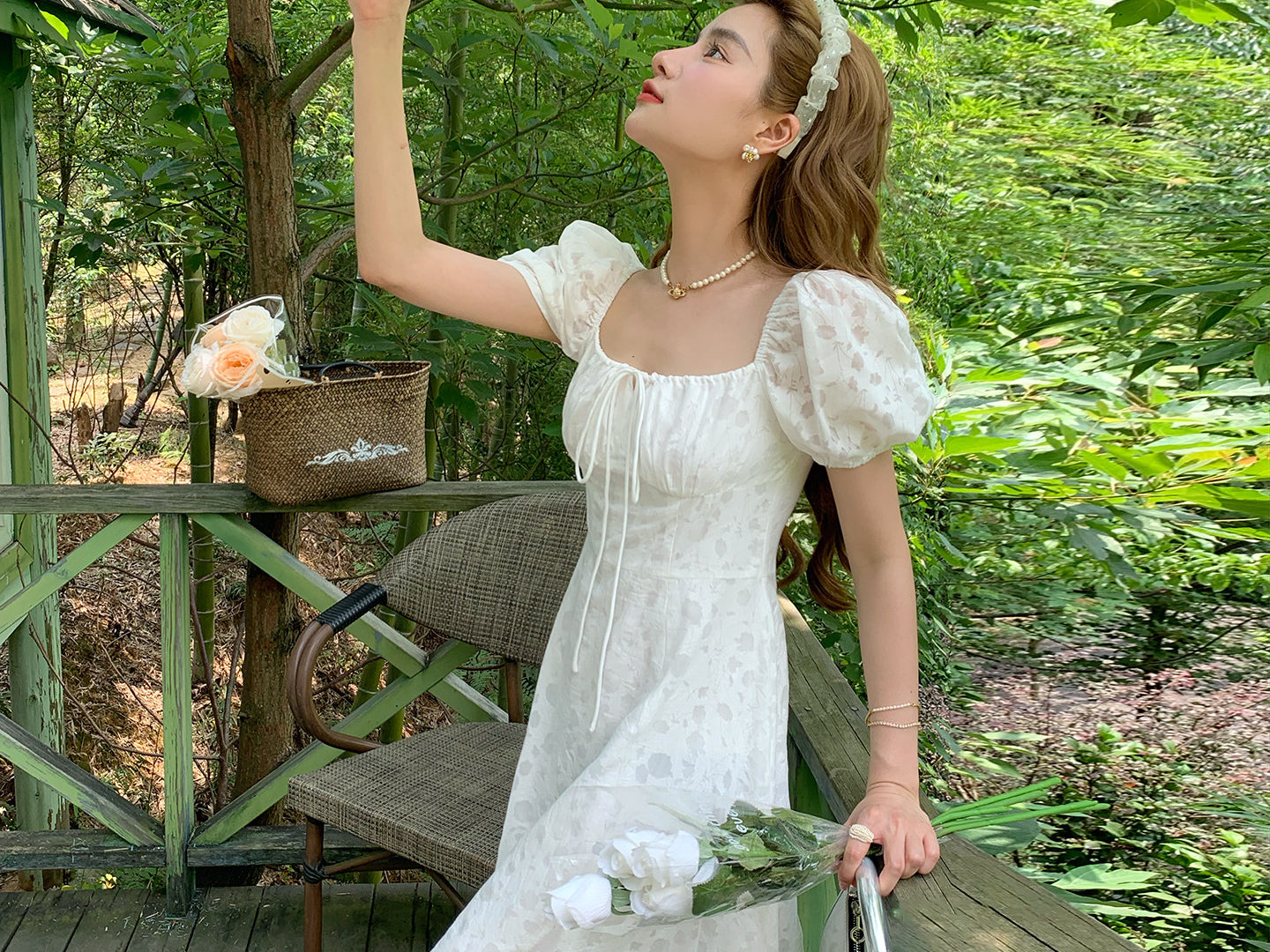 French-Style Gentle Dress– The Cottagecore