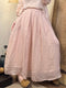 Flowy Ramie Skirt With Pockets
