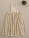 Cute Mori Kei Pinafore Dress