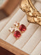 Christmas CZ Diamond Earrings