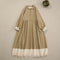 Lace Hem Mori Girl Dress