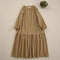 Cotton Plaid Dress