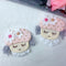 Cute Little Girl & Bunny Brooch