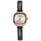 Square Dial Leather Strap Watch