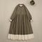 Lace Hem Mori Girl Dress