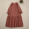 Cotton Plaid Dress