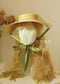 Straw Flat Sun Hat