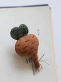 Cute Handmade Carrot Brooch
