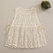 Sheer Embroidered Lace Vest