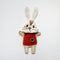 Cute Little Girl & Bunny Brooch
