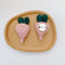 Super Cute Bunny & Carrot Brooch