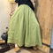 Flowy Ramie Skirt With Pockets