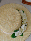 Flower Decor Straw Hat