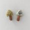 Cute Mushroom Brooches