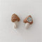 Cute Mushroom Brooches