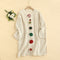 Cute 3D Decorations Long Cardigan