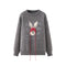 Jacquard Bunny Cute Sweater