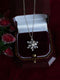 Snowflake CZ Diamond Necklace