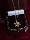 Snowflake CZ Diamond Necklace