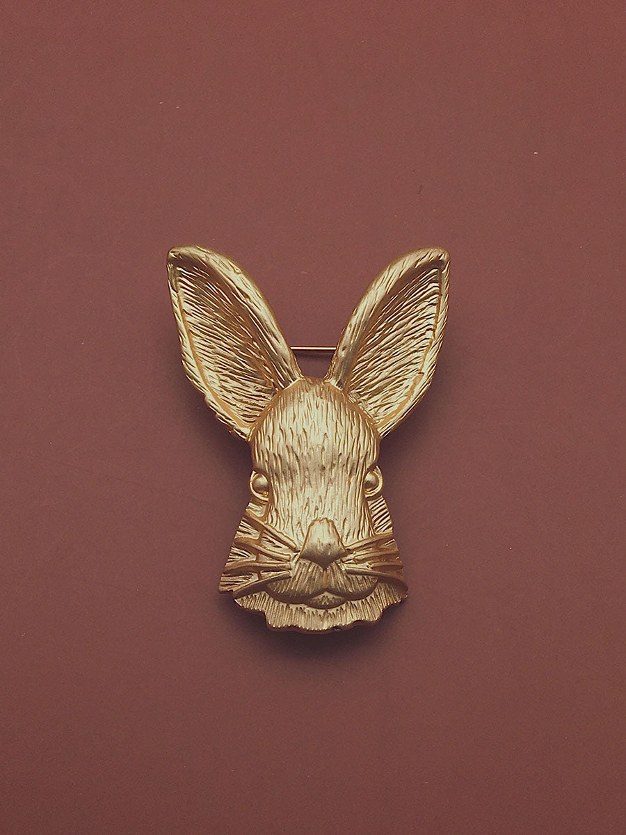 Antique Rabbit Brooch– The Cottagecore