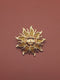 Golden Sun Brooch