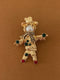 Straw Man Brooch