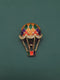 Hot Air Balloon Brooch