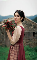 Cottagecore Embroidered Overall Dress The Cottagecore Cottagecore Embroidered Overall Dress The Cottagecore