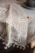 Handmade Lace Tablecloth - The Cottagecore