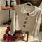 Vintage 3D Rose Shirt