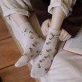 Winter Cottagecore Warm Thick Socks