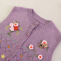 Spring Fresh Colors Knitted Vest
