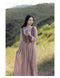 Farmcore Country Living Lace Up Vest + Dress