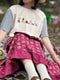 Forestcore Prairie Style Floral Skirt