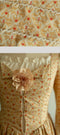 Baroco Style Dress With Brooch