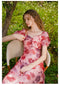 Chiffon Floral Print Dress