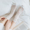 Frilled Eyelet Socks