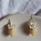 Handmade Crocheted Lemon Earrings - The Cottagecore