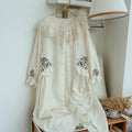 Cute Lace Collar Embroidered Dress